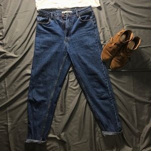 High Waisted Mom Jeans